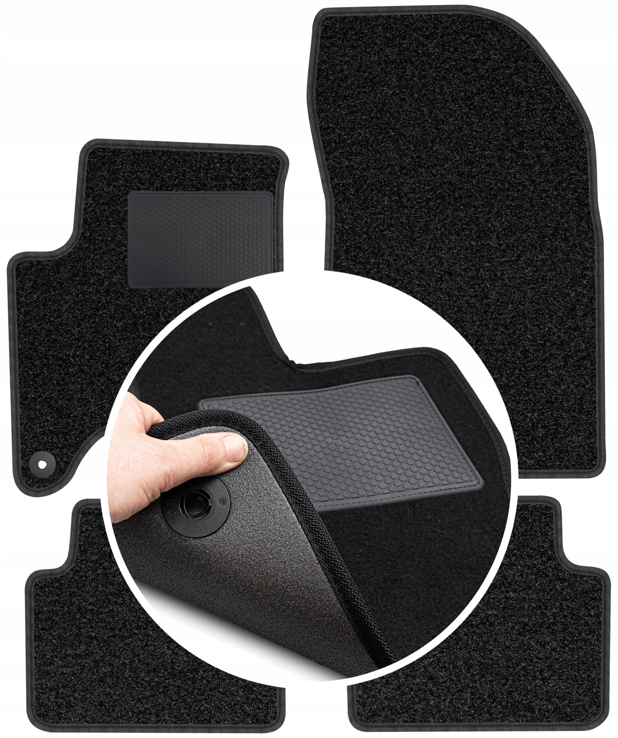 Opel Mokka B Suv mHEV 2024 – Vodotesné koberčeky Yin&Yang