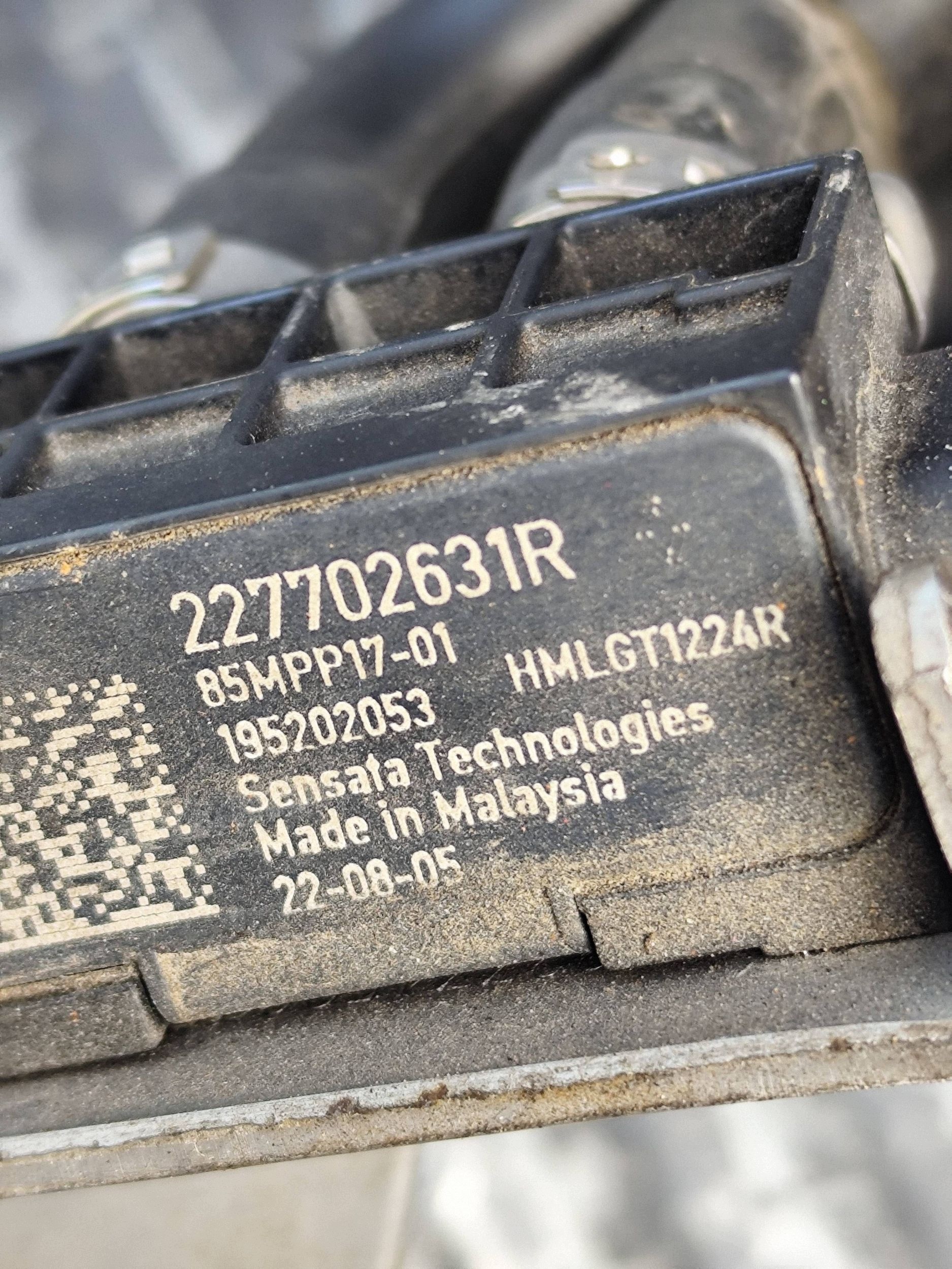 RENAULT AUSTRAL sensor druck 227701800R 227702631R