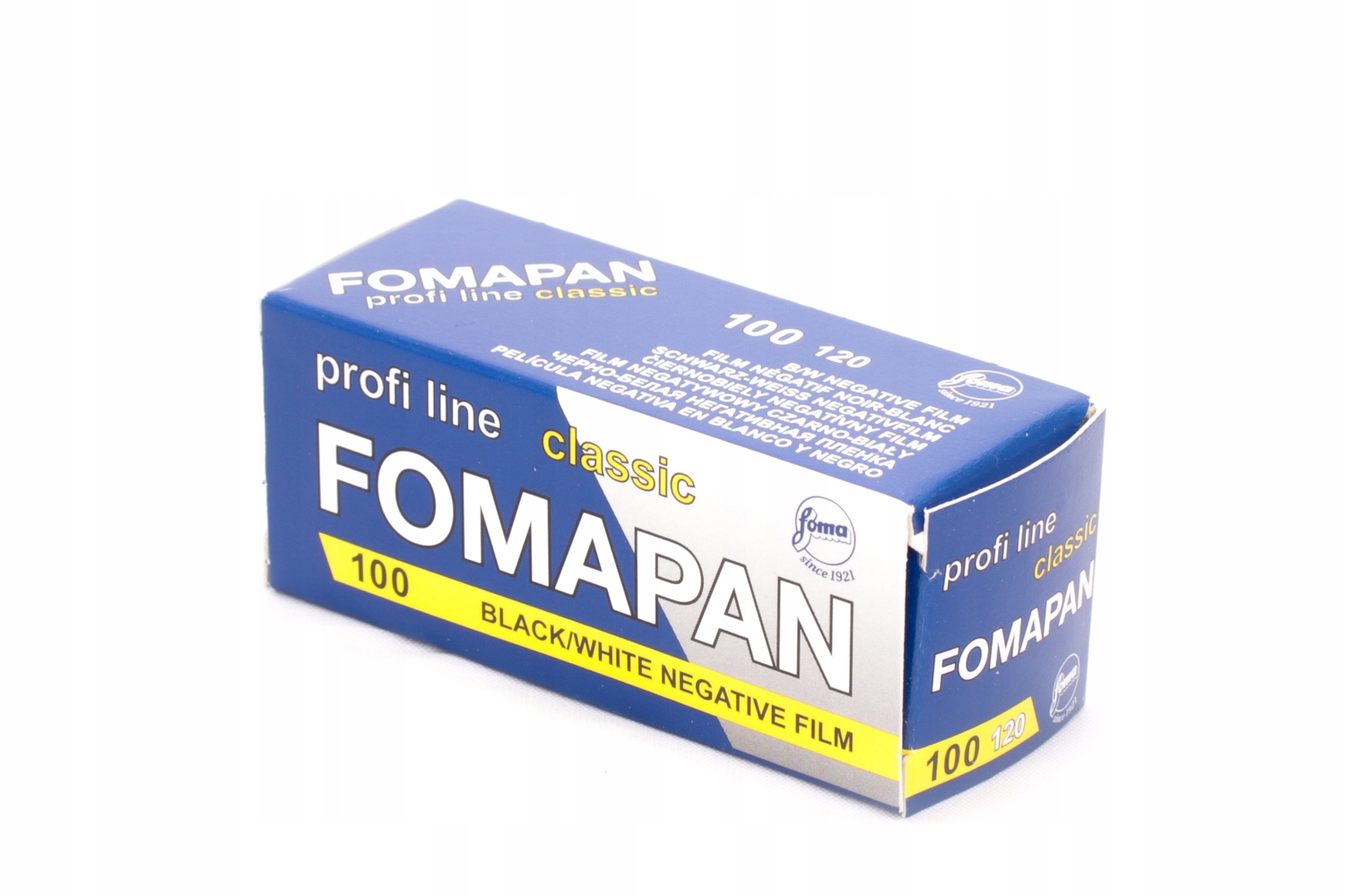 

Fomapan 100/120 czarno-biały negatyw średni format