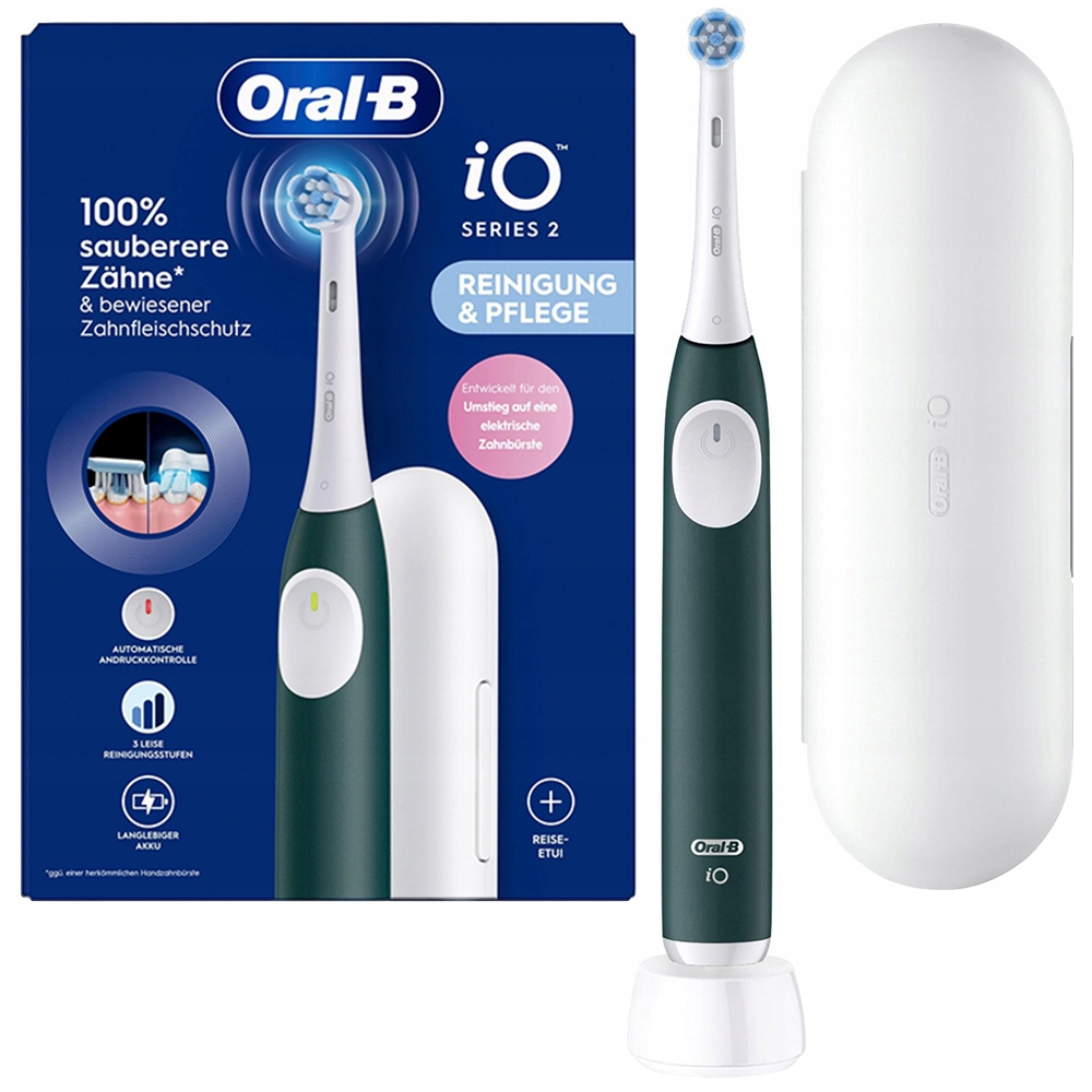 Szczoteczka Elektryczna Magnetyczna Do Zębów Oral-b Io SERIES2 Forest Green