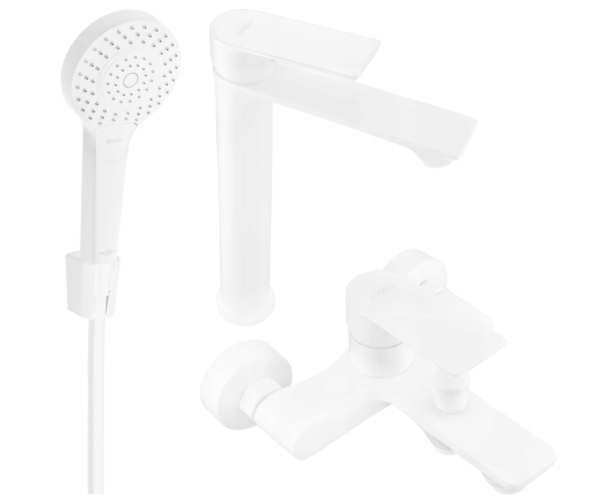 

Mexen Royo R40 Zestaw Wannowy Bateria Biały