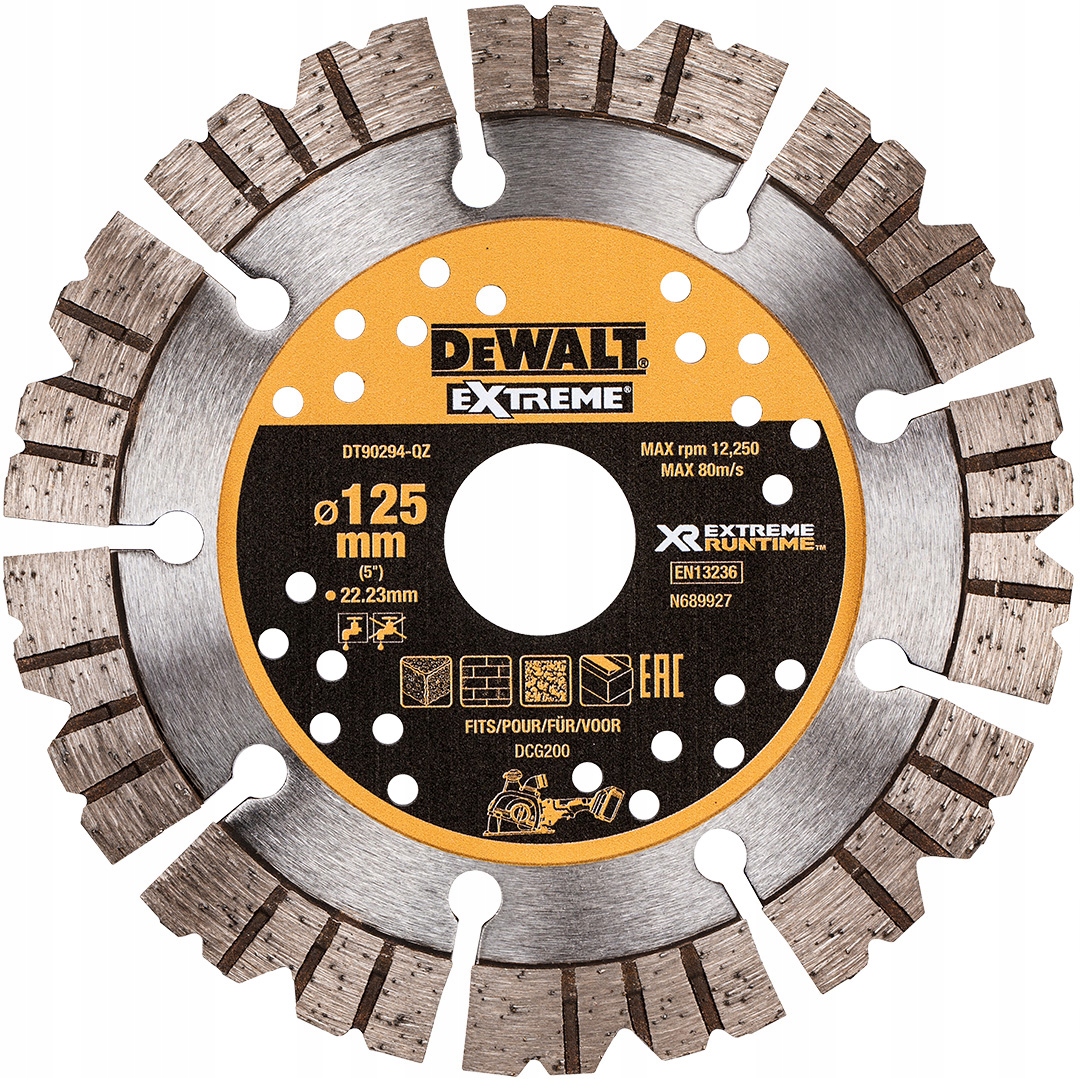 

Tarcza diamentowa 125mm Extreme Dewalt DT90294