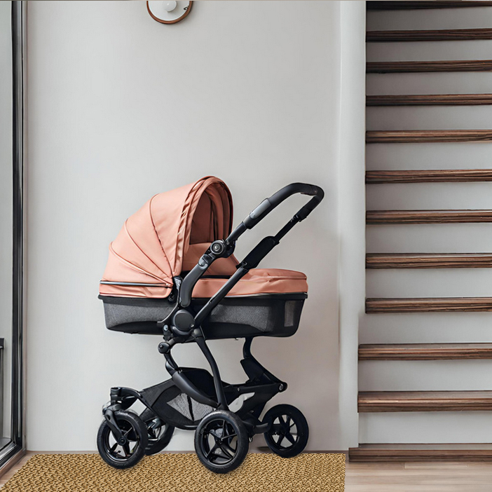 EVA ETERNITY - Martina mata / dywanik ochronny pod wózek dziecięcy 100x70 Rodzaj kół Inne