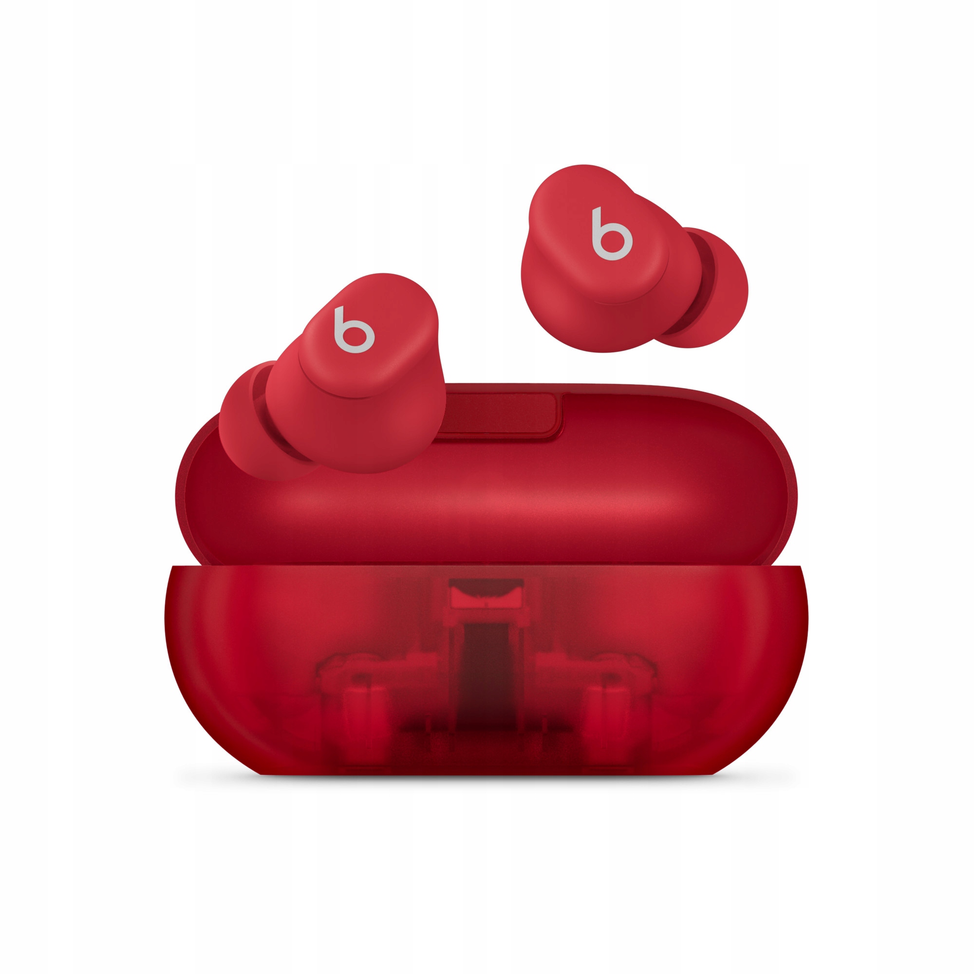 Beats Solo Buds/ Anc/ Bt/ Bezdrať/ Transparent Red MUW03EE/A