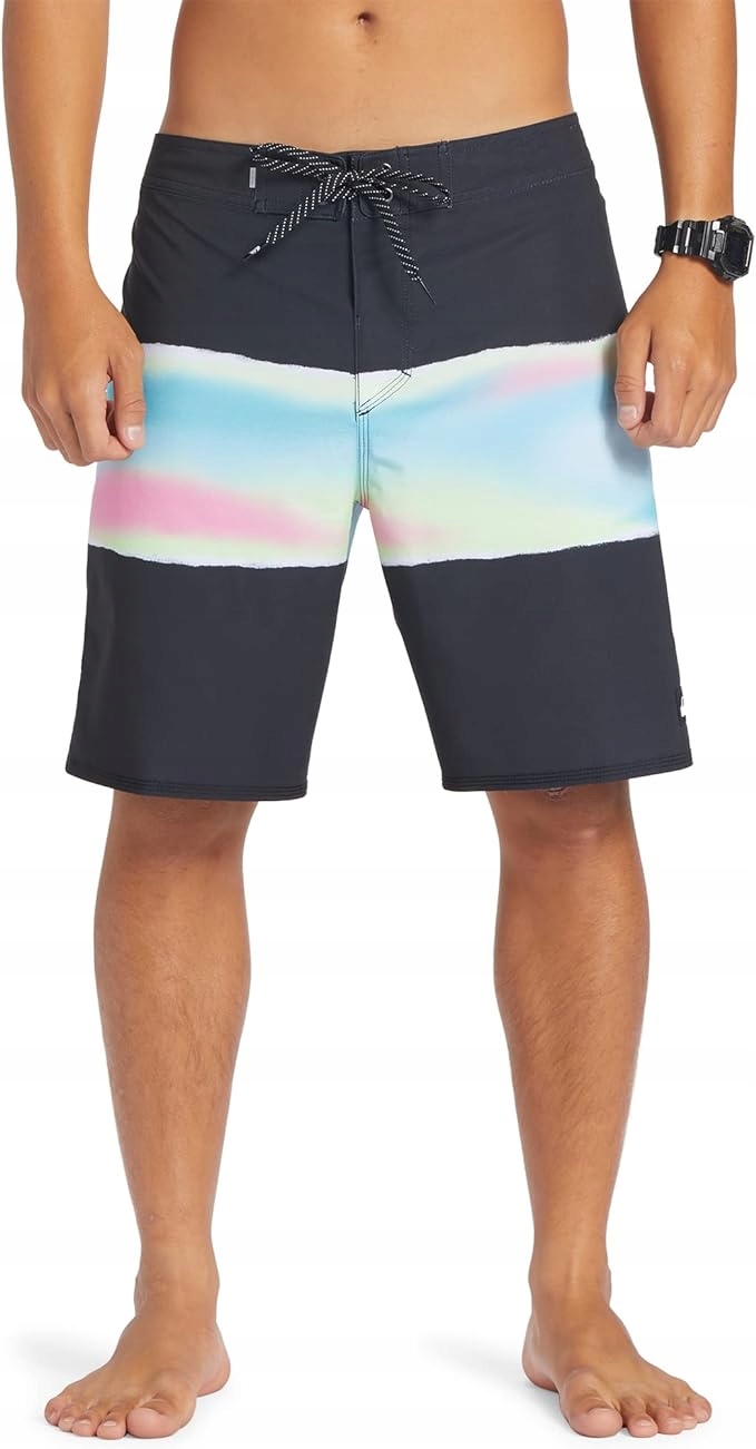 Pánské plážové plavky šortky Quiksilver , vícebarevné, velikost M