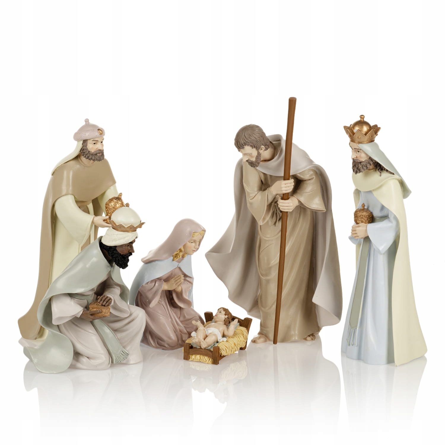 Duży Zestaw figur do Szopki Święta Rodzina