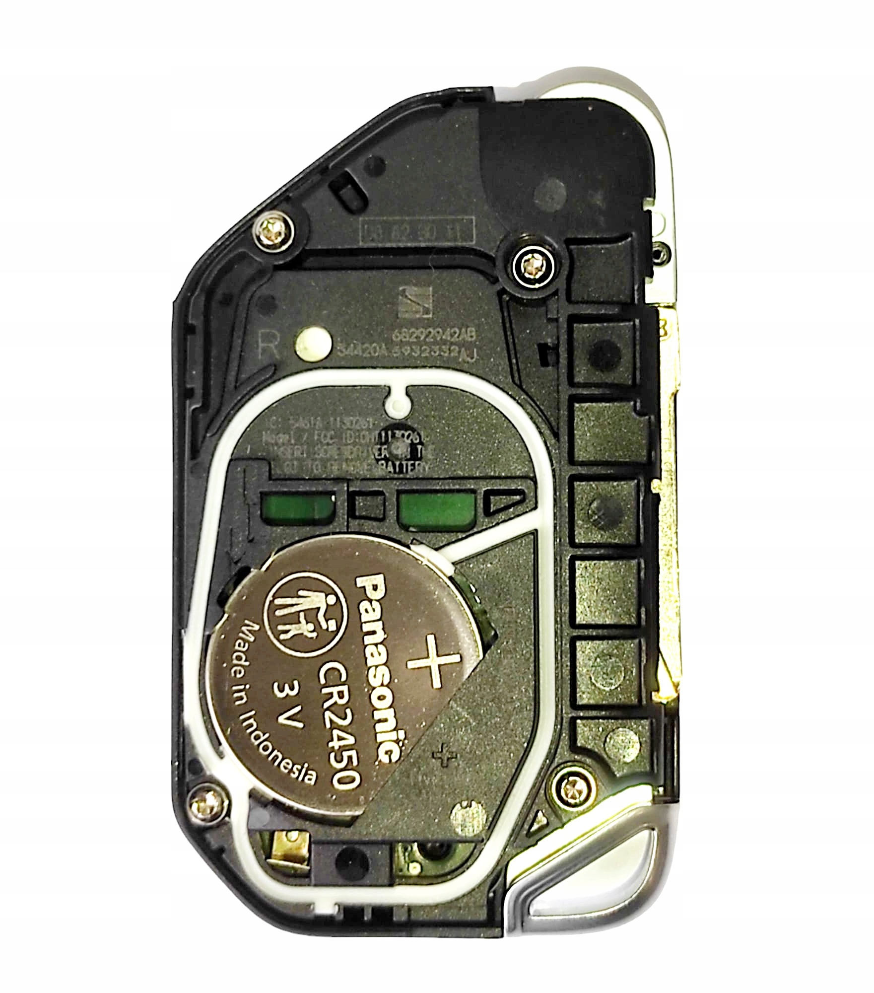 KLUCZYK KOMPLETNA ELEKTRONIKA JEEP 68292942AB Numer katalogowy części 68292942AB