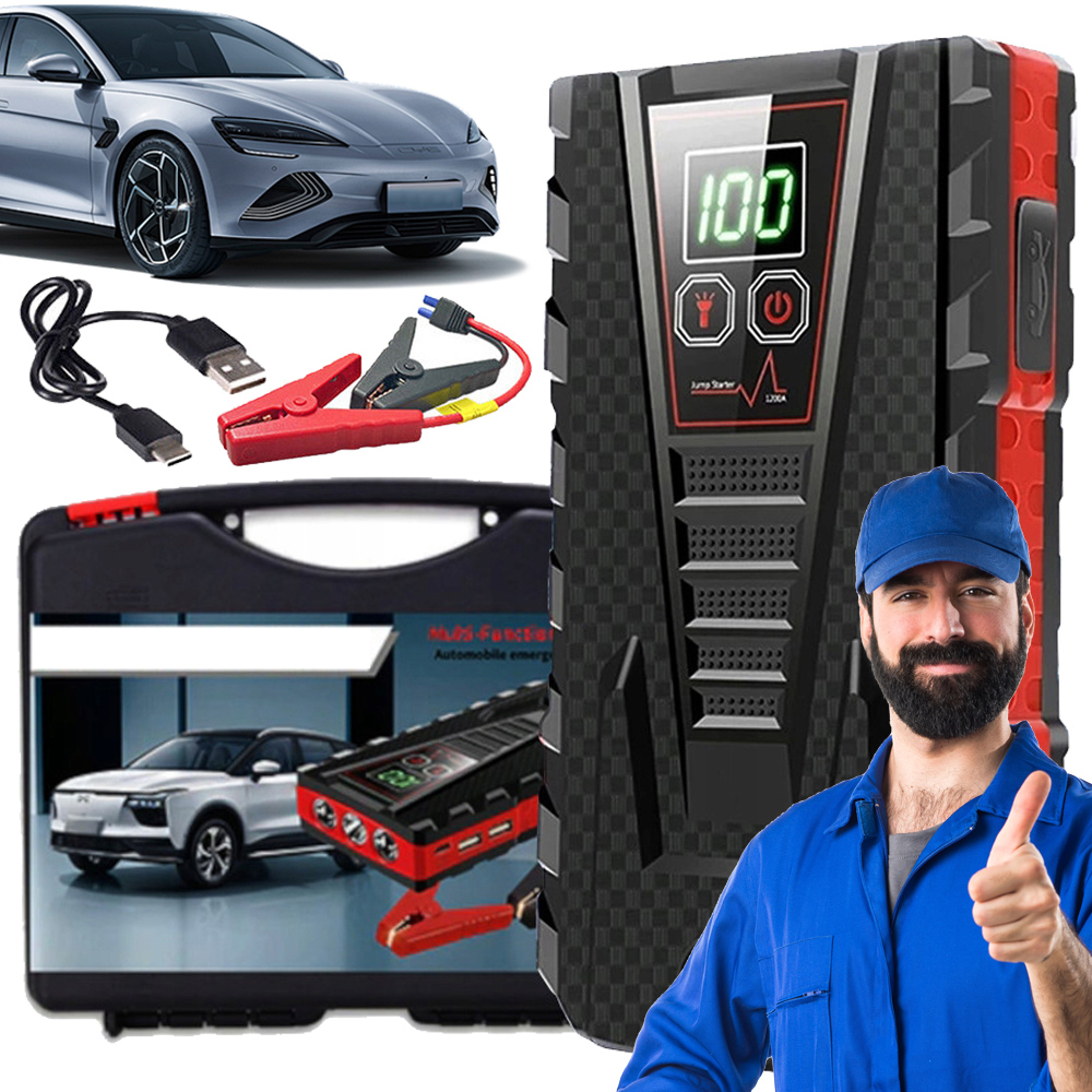 800A 12V Jump Startér Powerbanka Do Auta Silný Výkon Dobrá Adaptace S Led