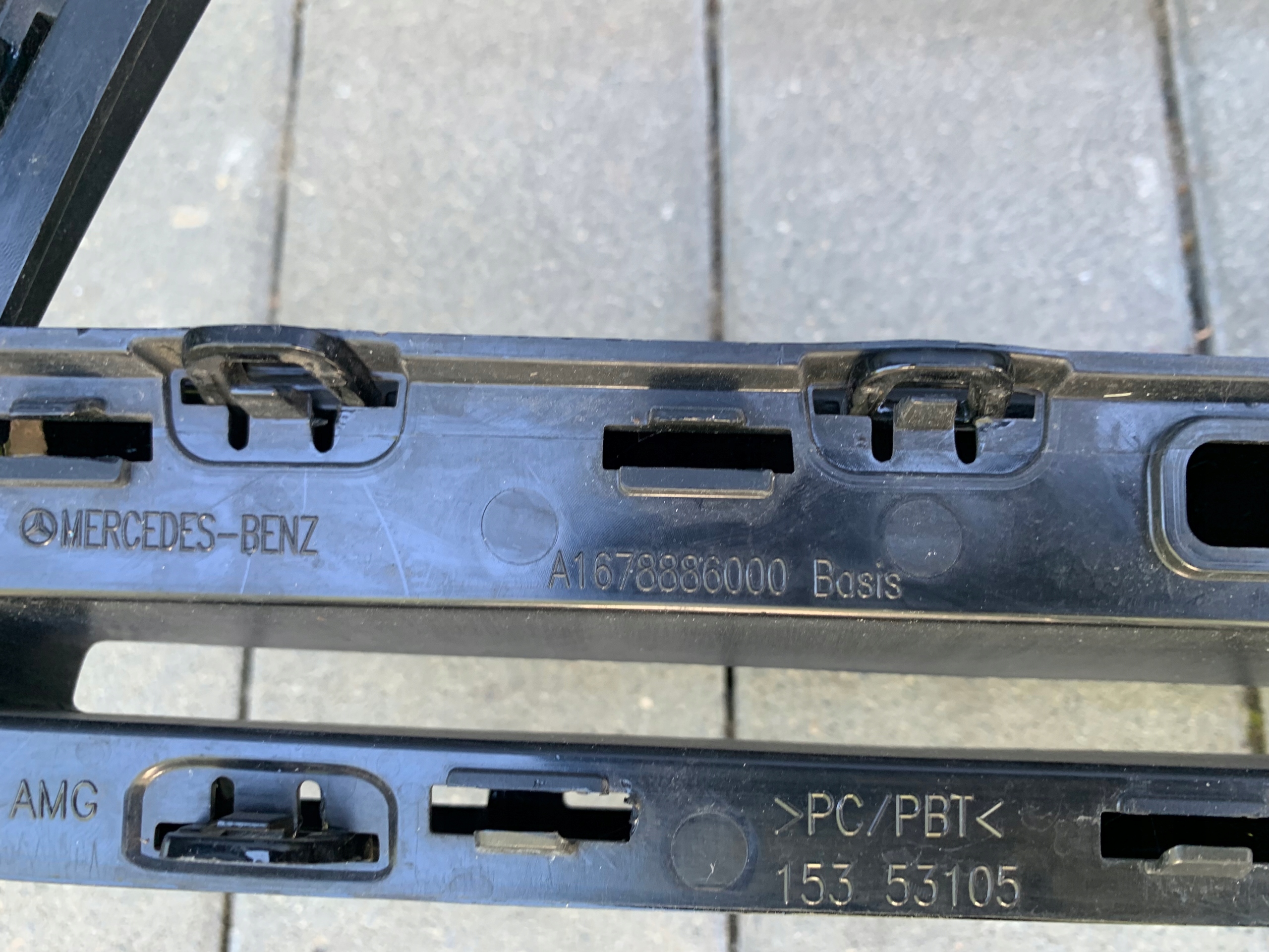 Mercedes W167 GLS AMG Grill, Grill
