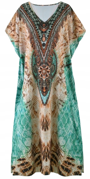Dlouhá Košile Noční Šaty Dlouhá Vzdušná Šaty Župan Boho Orient
