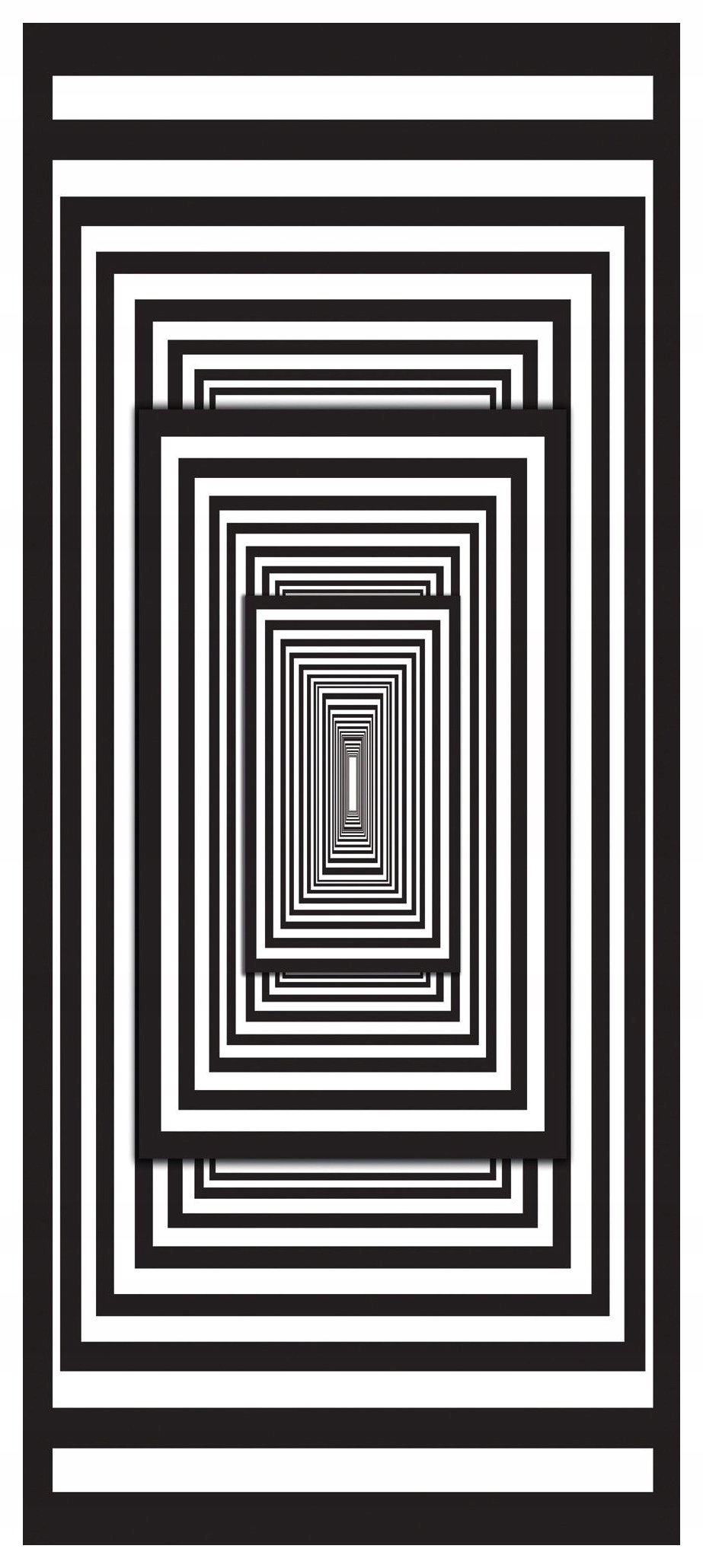 Vliesová fototapeta Geometrie kontrastu linie symetrie 91x211 lepidlo