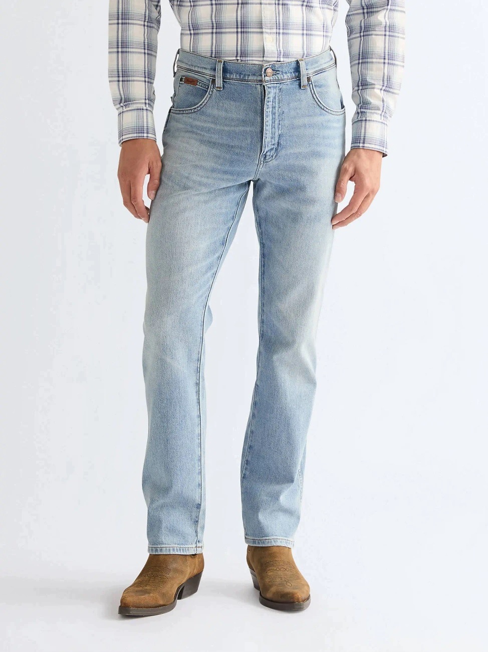 Pánské džíny Wrangler Texas 821 112377804 Tundra Ridge W32 L30 Jednoduché