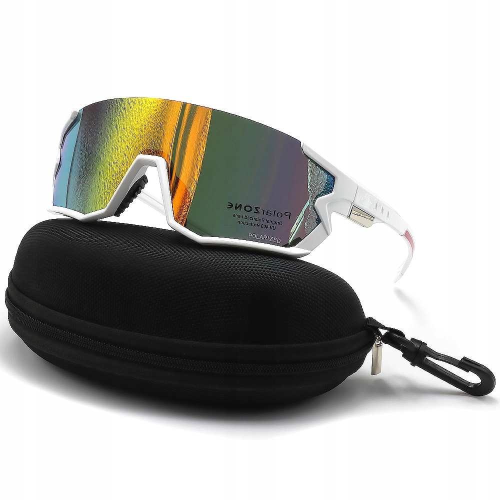 Okulary Przeciwsłoneczne Męskie Polaryzacyjne Polarzone Sportowe UV400 Etui