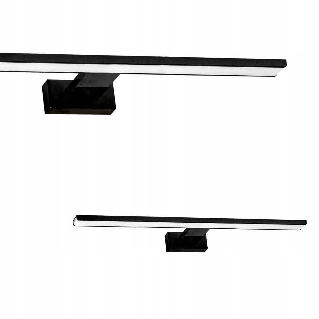 Nástenné svietidlo Shine Black 80 cm 15 W Led