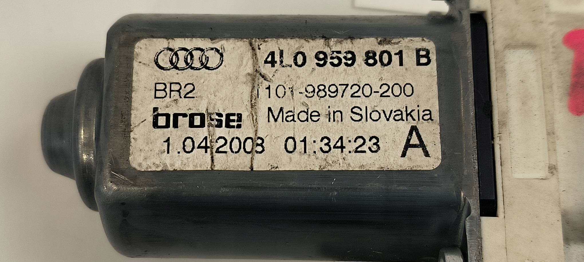 Motor Fenster links heck 4L0959801B AUDI Q7 4L