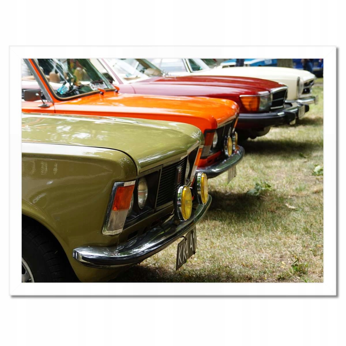 Plakáty v rámu 40x30 Velký Fiat 125p Halogeny