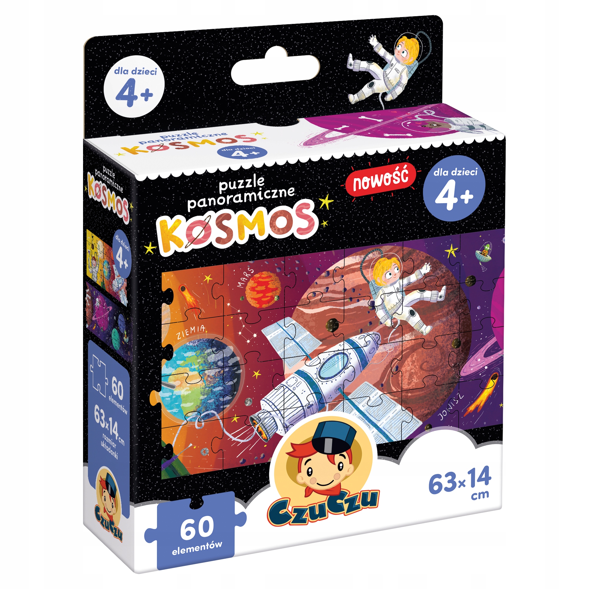 Czu Czu Puzzle panoramiczne Kosmos