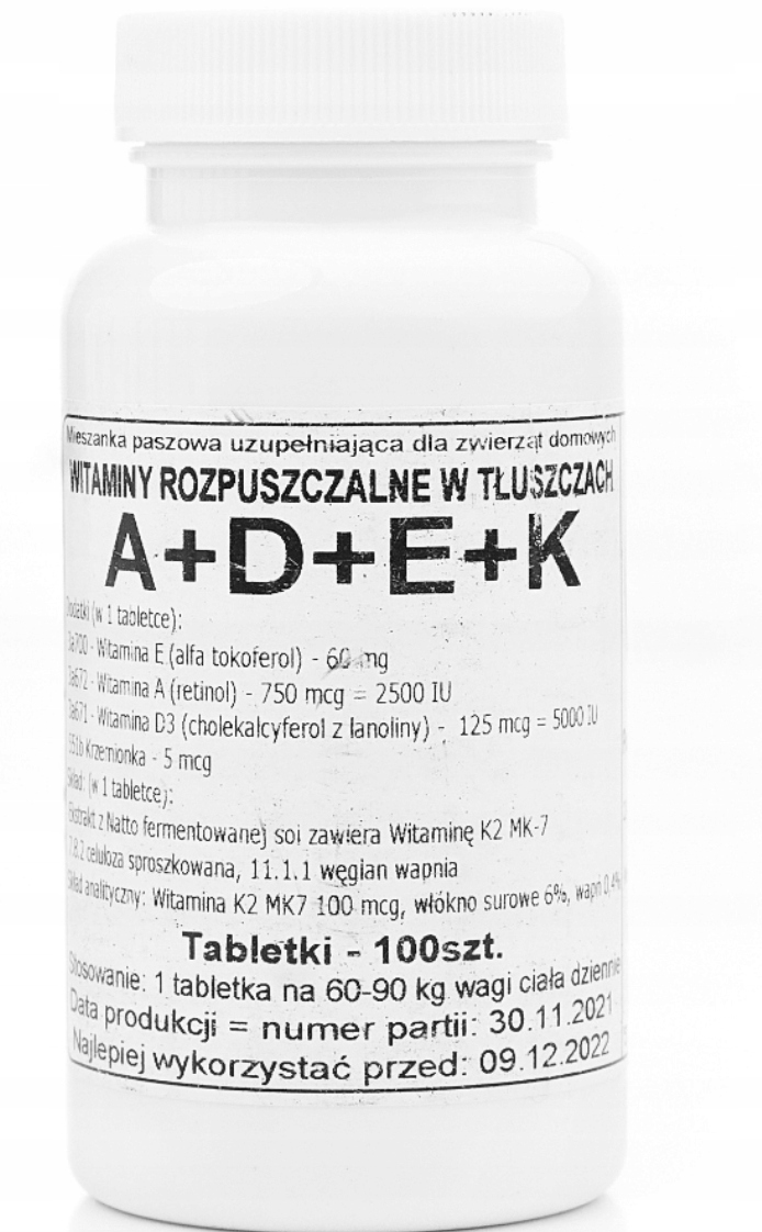 Witaminy Adek Podkowa 100 Szt