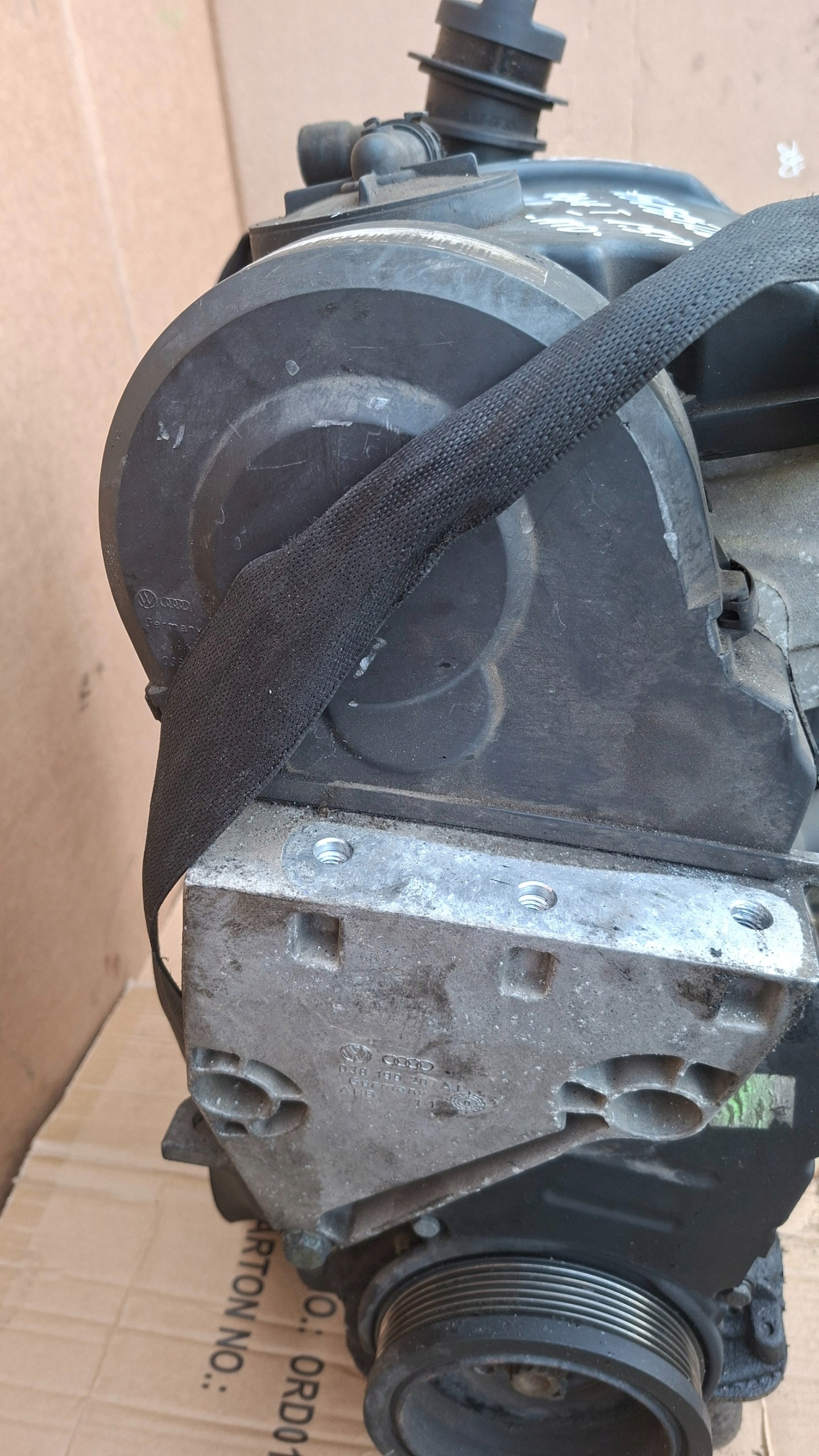 engine pillar Z UKLADEM PALIWOWYM SKODA FABIA and 1.9TDI
