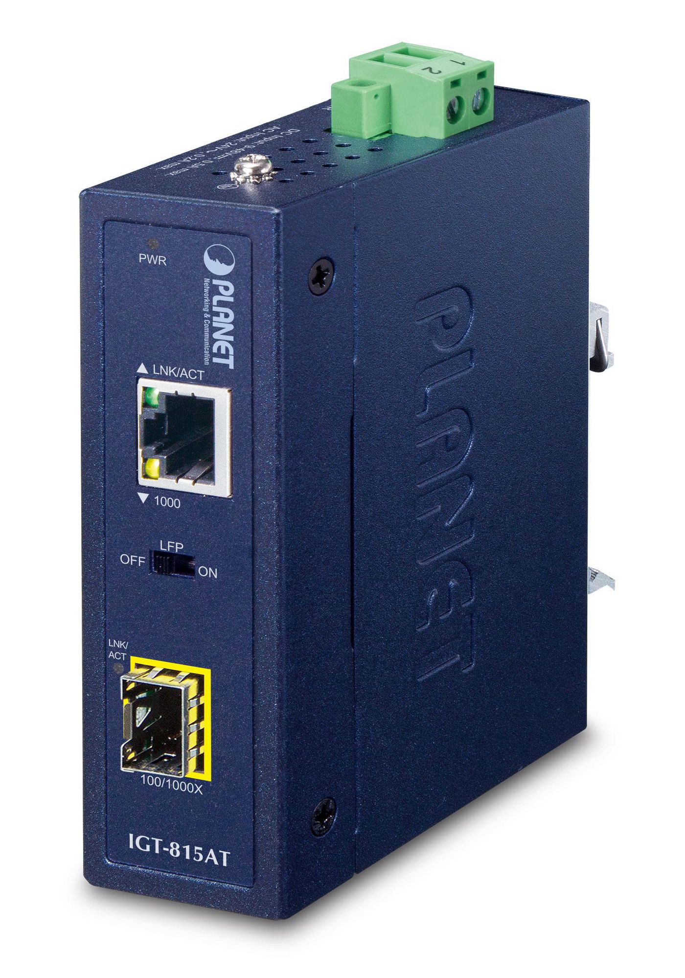 Planet IP30 Compact size Industrial, IGT-815AT