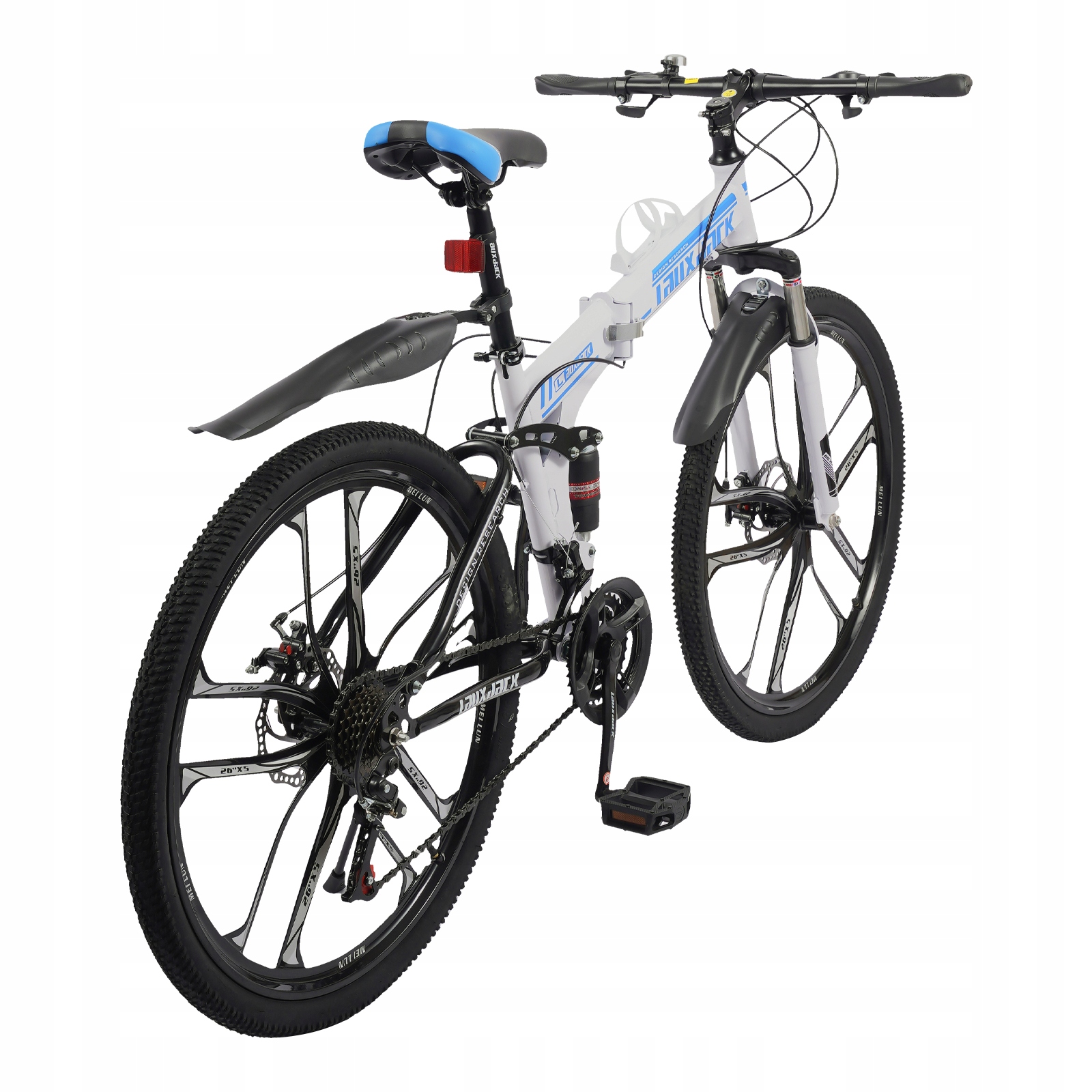 26-palcový 21-rýchlostný skladací horský bicykel