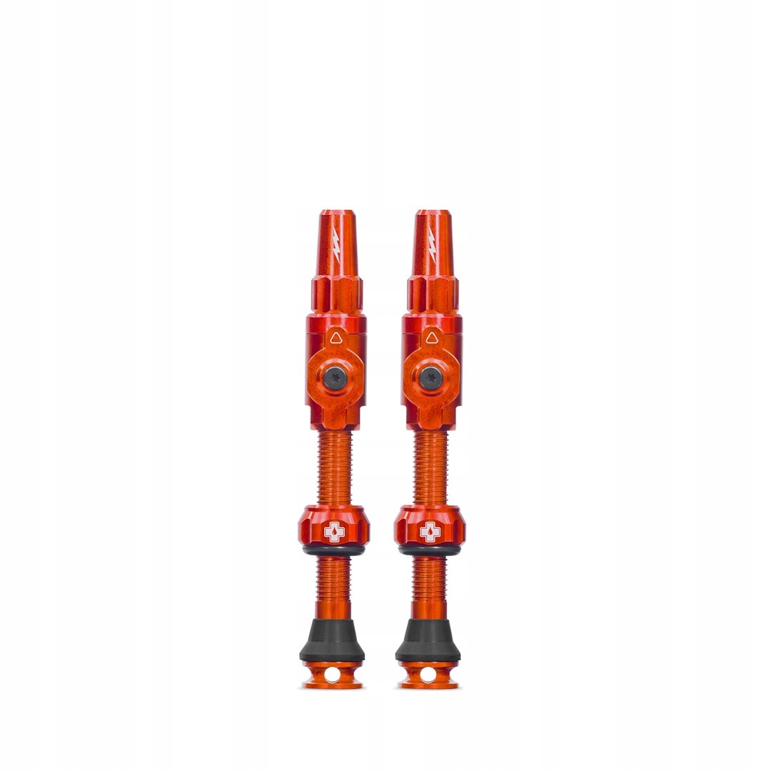Muc-off Big Bore Lite 45 mm Orange Bezjádrové ventily Tubeless 45 mm Poma