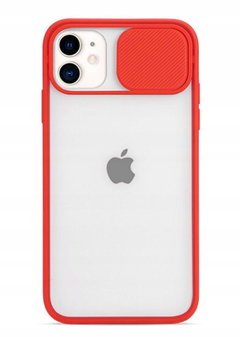 Etui Ochrona Aparatu iPhone 12 Mini Czerwony
