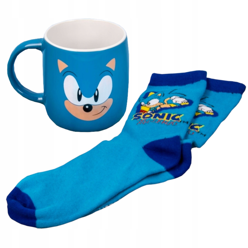 

Jeż Sonic Kubek + Skarpety 460ML Piękny