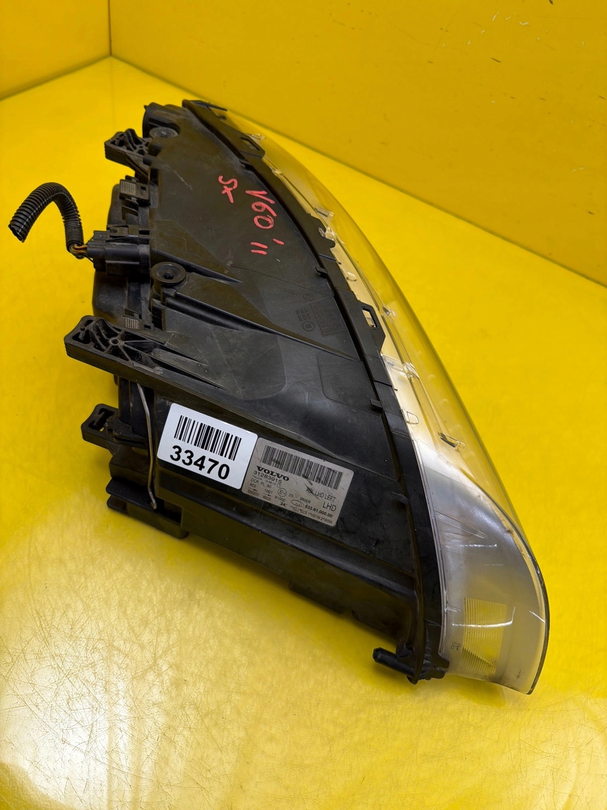 light left front Volvo V70 III S80 II XC70 Xenon 31283915