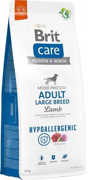 Brit Care Hypoallergenic Adult Large Lamb Karma Z Jagnięciną Dla Psa 12kg