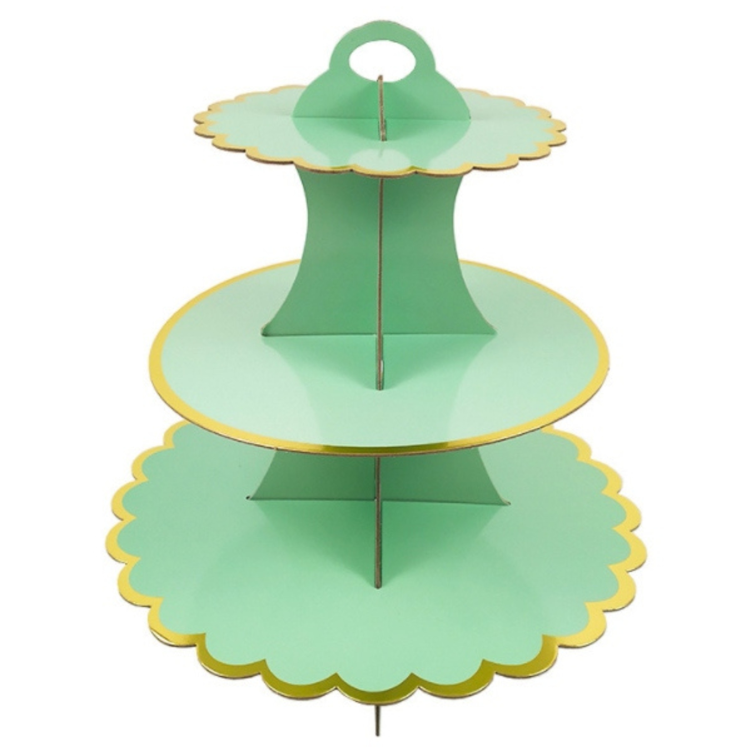 PATERA PAPIEROWA NA CIASTO I BABECZKI ZIELONA URODZINY CHRZEST KOMUNIA