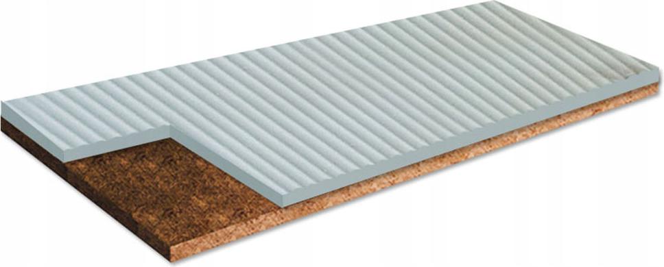 Vrchný masážny matrac H2 H3 80x190 kokosový Hr s výstužou