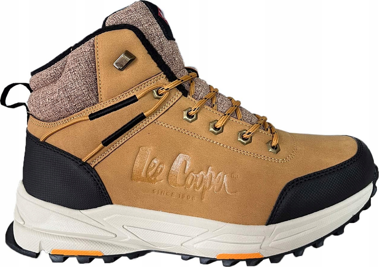 Pánské Turistické Trekové Boty Lee Cooper Hnědé LCJ-23-01-2037M, velikost 43