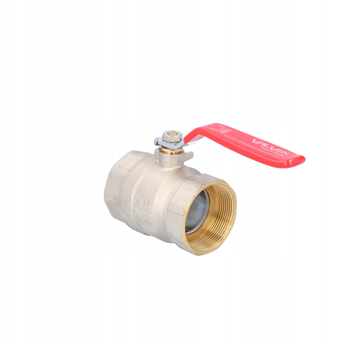 Kulový kohout Oro niklovaný s těsněním a ocelovou pákou (DSt) (verze N-n)