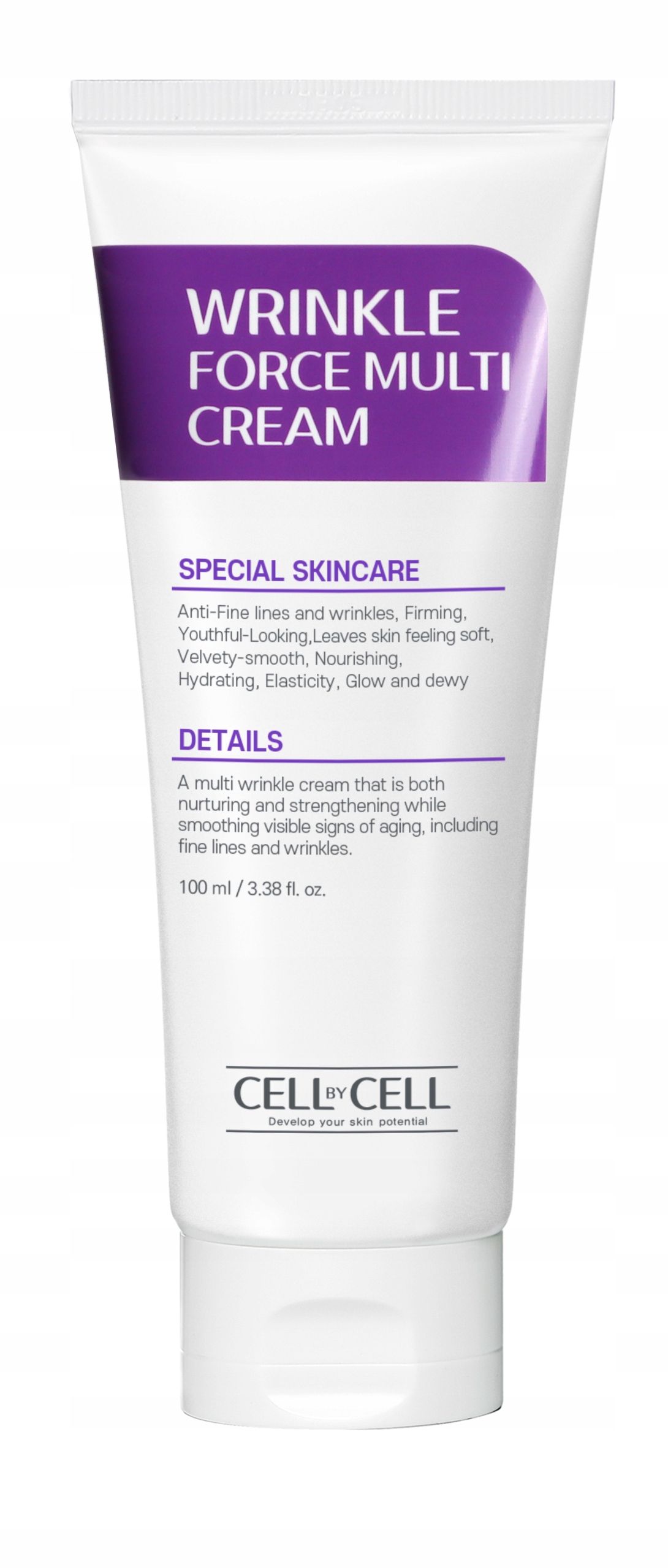 Zpevňující krém proti vráskám s ceramidy Wrinkle Force Cell by Cell