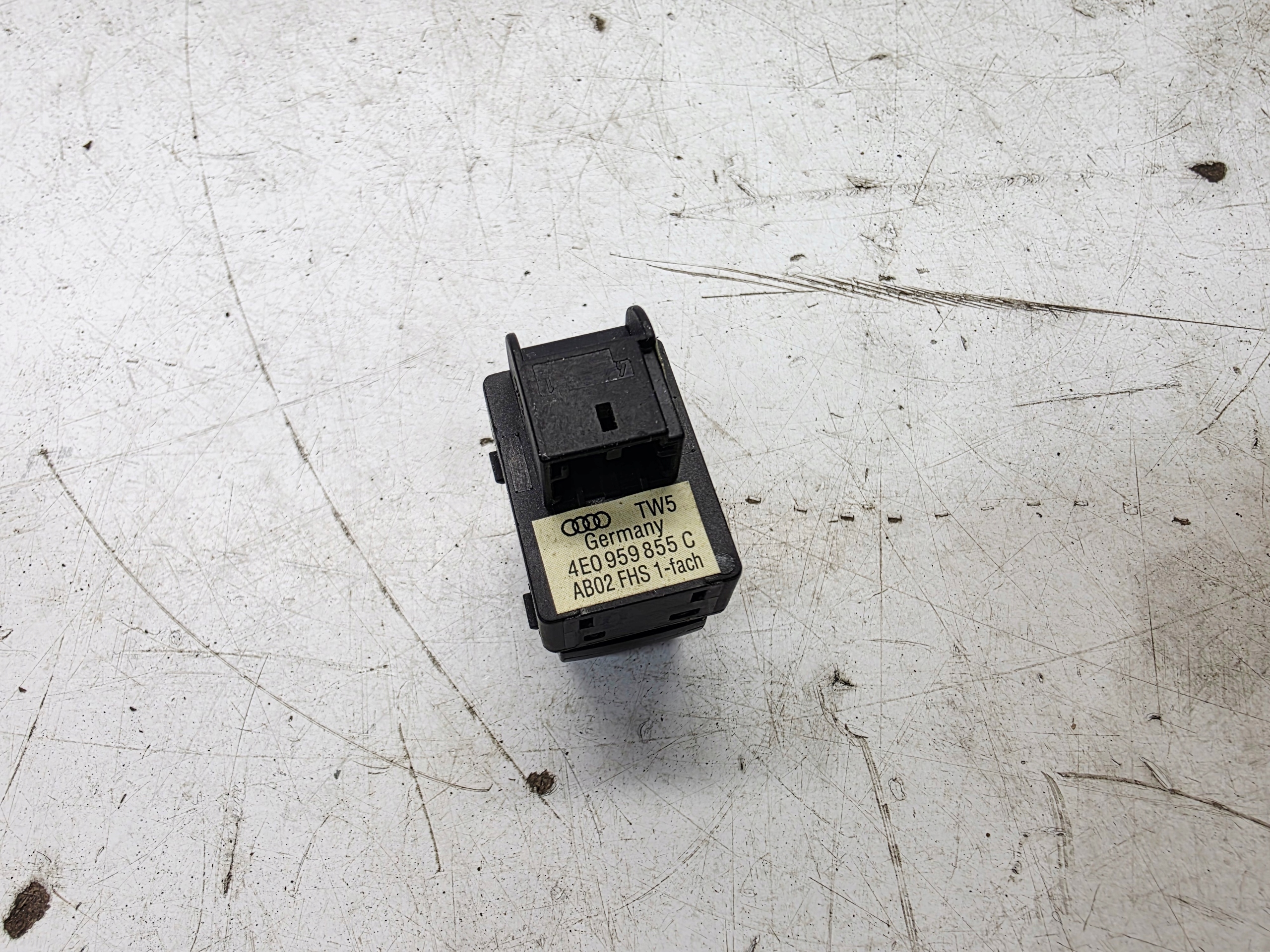 switch switch of the window CHROM AUDI A8 D3 4E0959855C