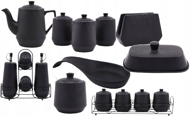 Maselniczka Maestro Classic ceramika czarny Linia Classic