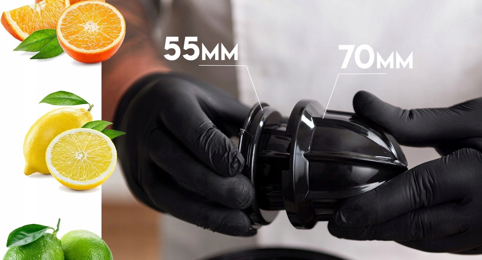 ELEKTRYCZNA wyciskarka do cytrusów soku pomarańczy Model EZP1