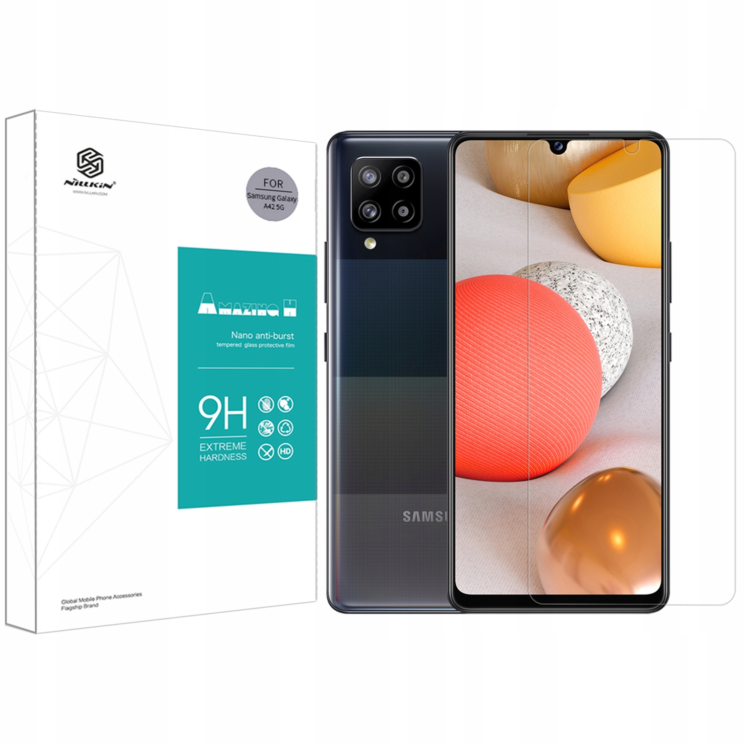 Nillkin Amazing H szkło hartowane ochronne 9H Samsung Galaxy A42 5G