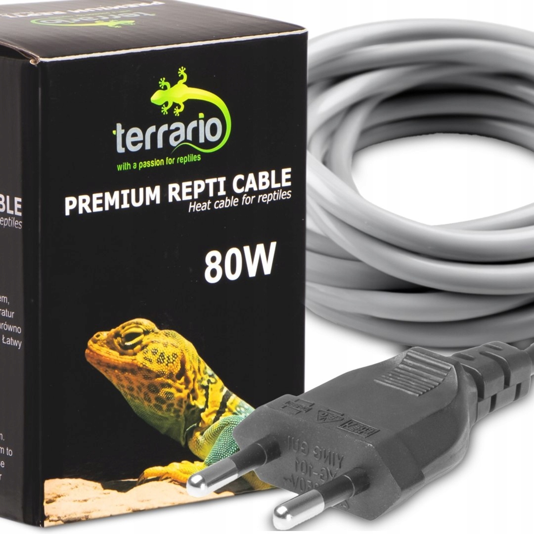 Levně Terrario Premium Repti Cable 80W – vodotěsný topný kabel do terária