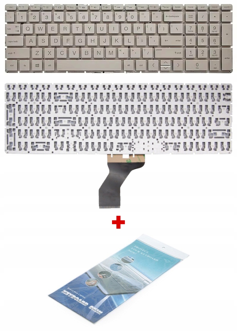Nová klávesnica pre Hp 250 G7 15-DA 15-DB Pavilion 15-CW 15-CS ZBook 15V G5