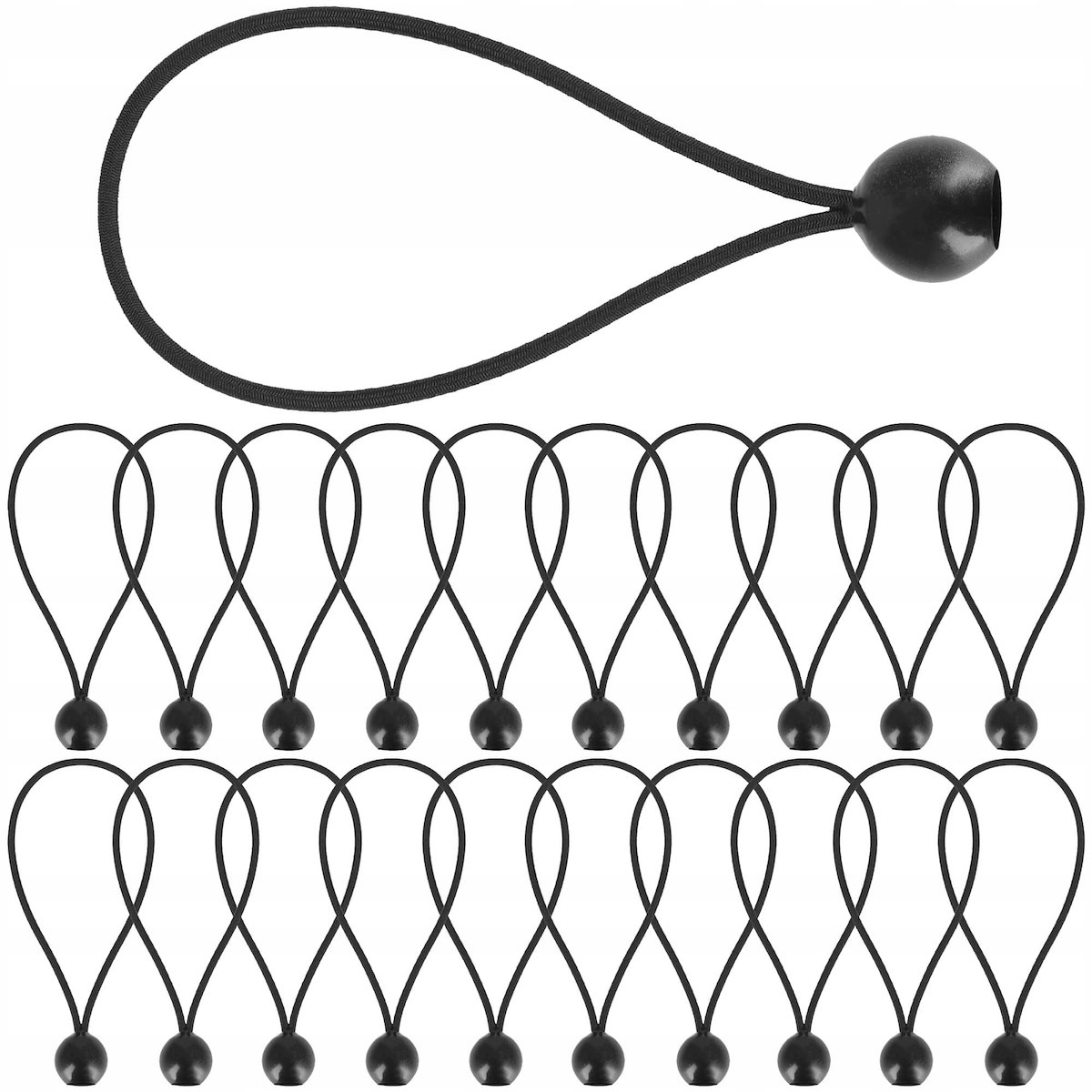 

Zestaw Do Mocowania Plandeki Elastyczne Gumy Kulka