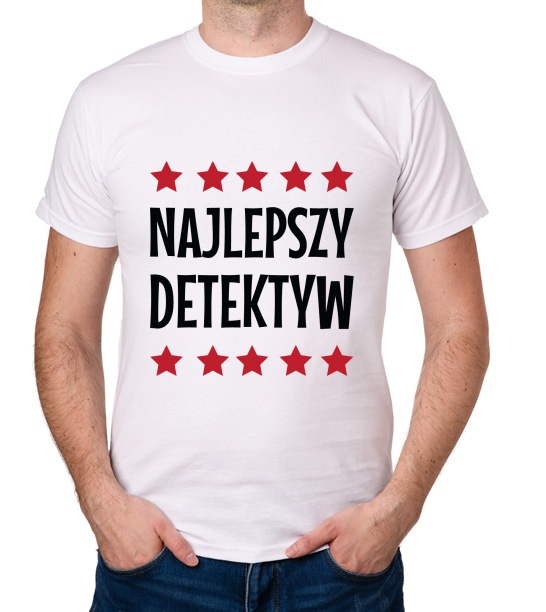 

koszulka Najlepszy Detektyw prezent