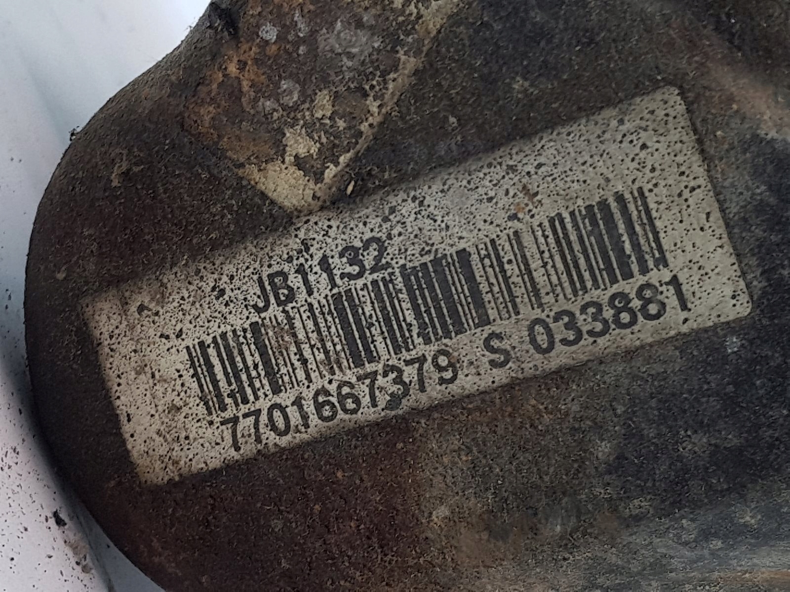Getriebe JB1132 1.2 Renault Twingo 1 7701667379 129