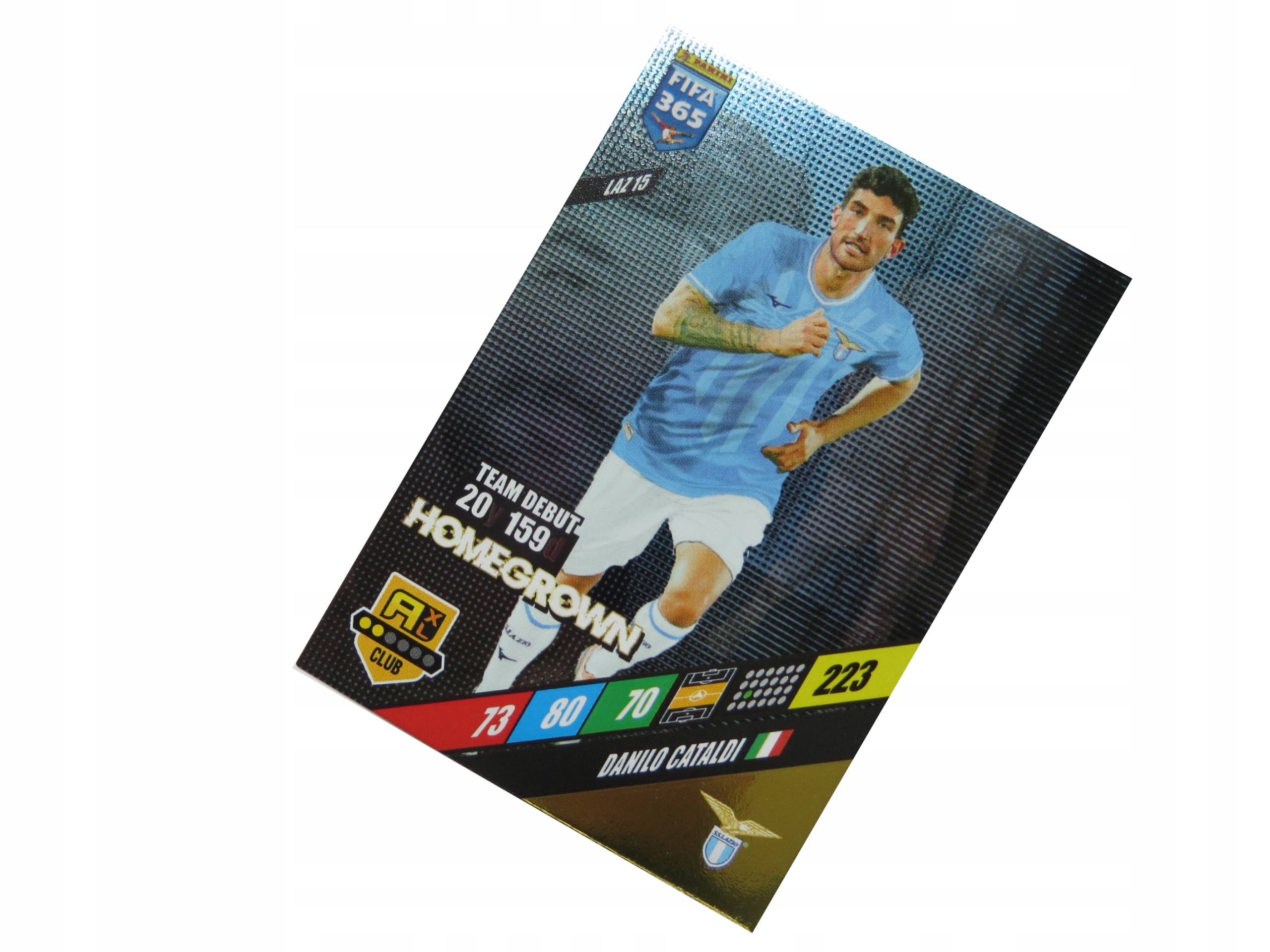 Panini Fifa 365 2024 Karty Piłkarskie Homegrown Cataldi Laz 15 Lazio Rzym