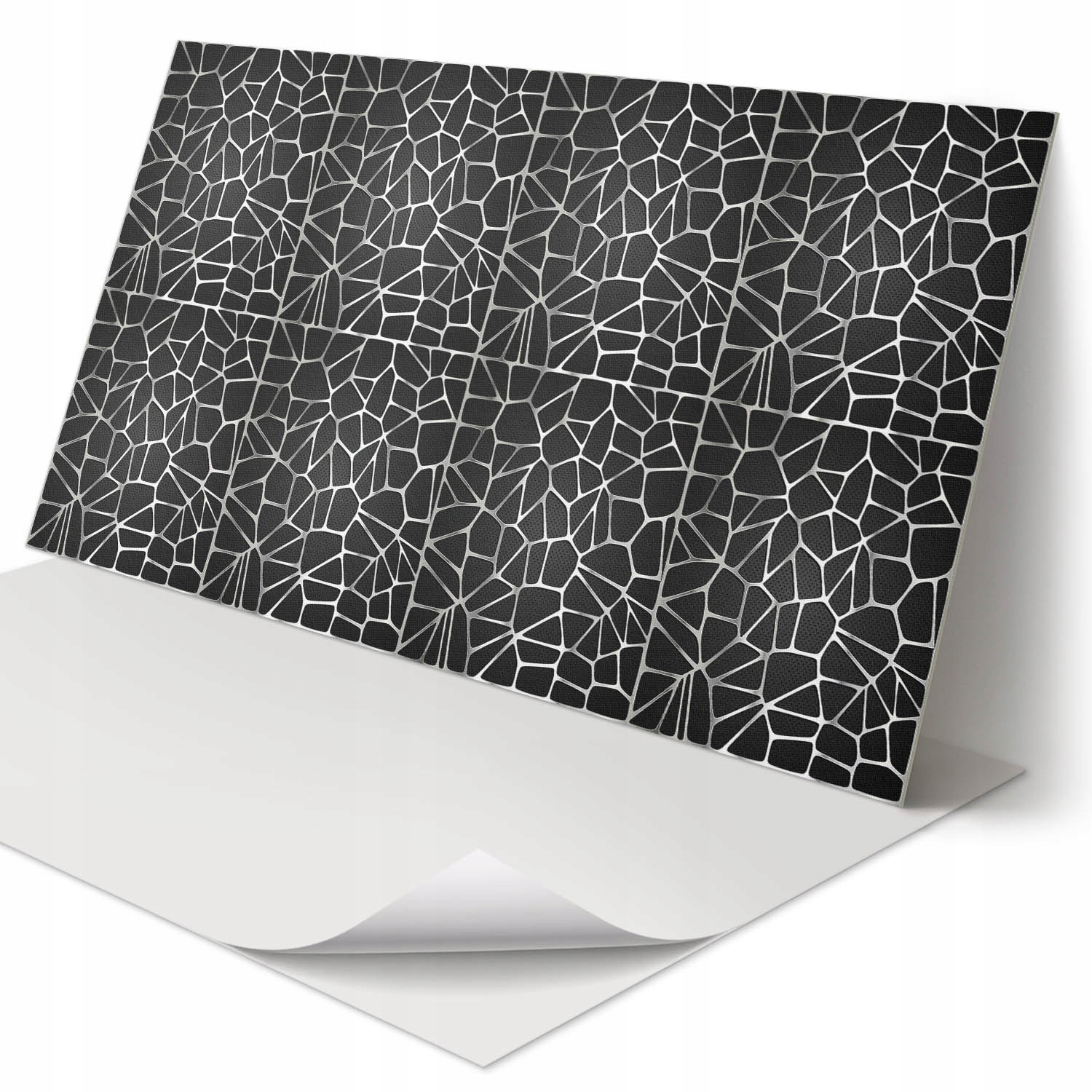 Nalepovací vinylový panel do předsíně Abstraktní mozaikový vzor 100 x 50 cm