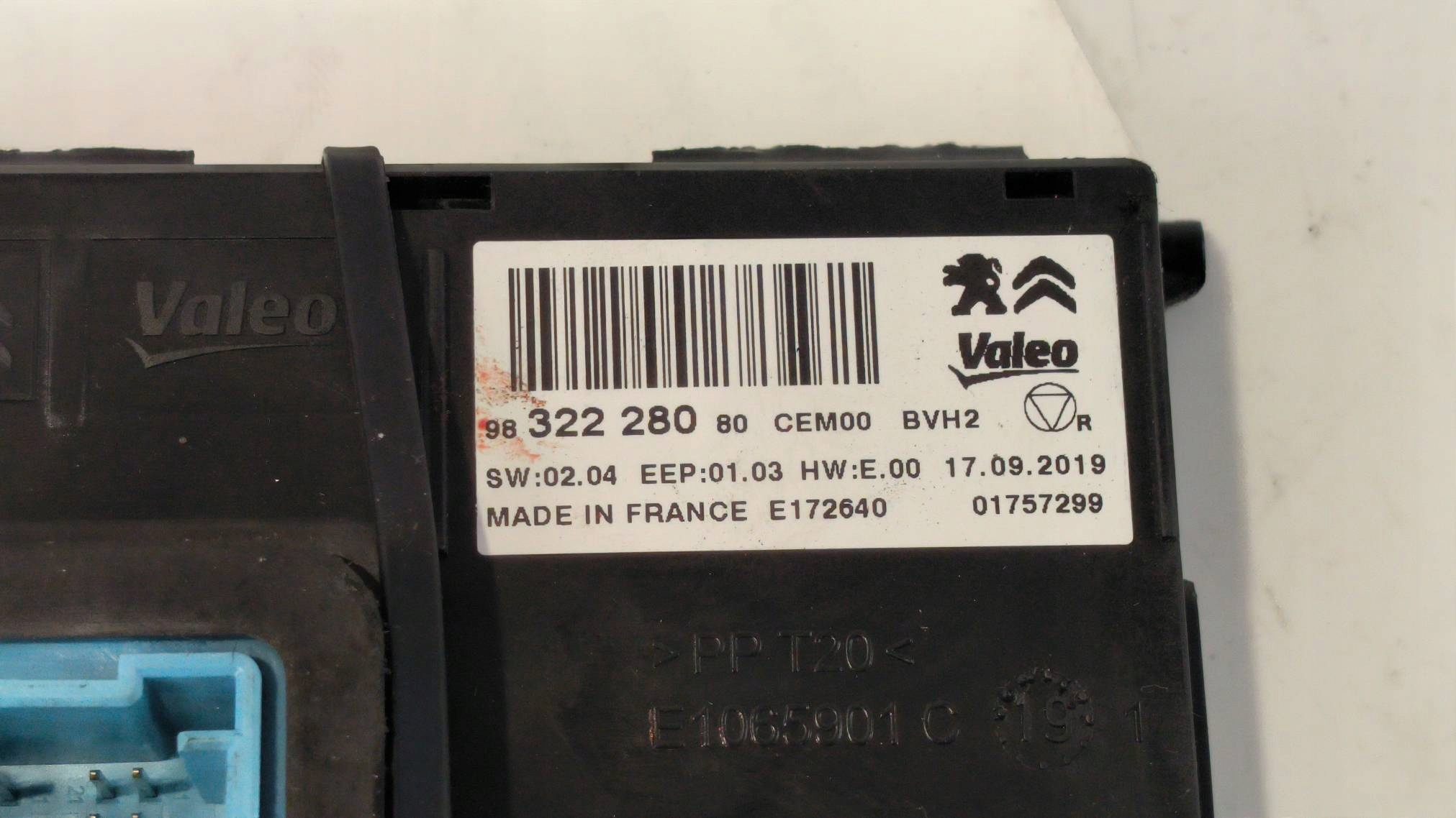 modulo 9832228080 PEUGEOT 308 II LIFT