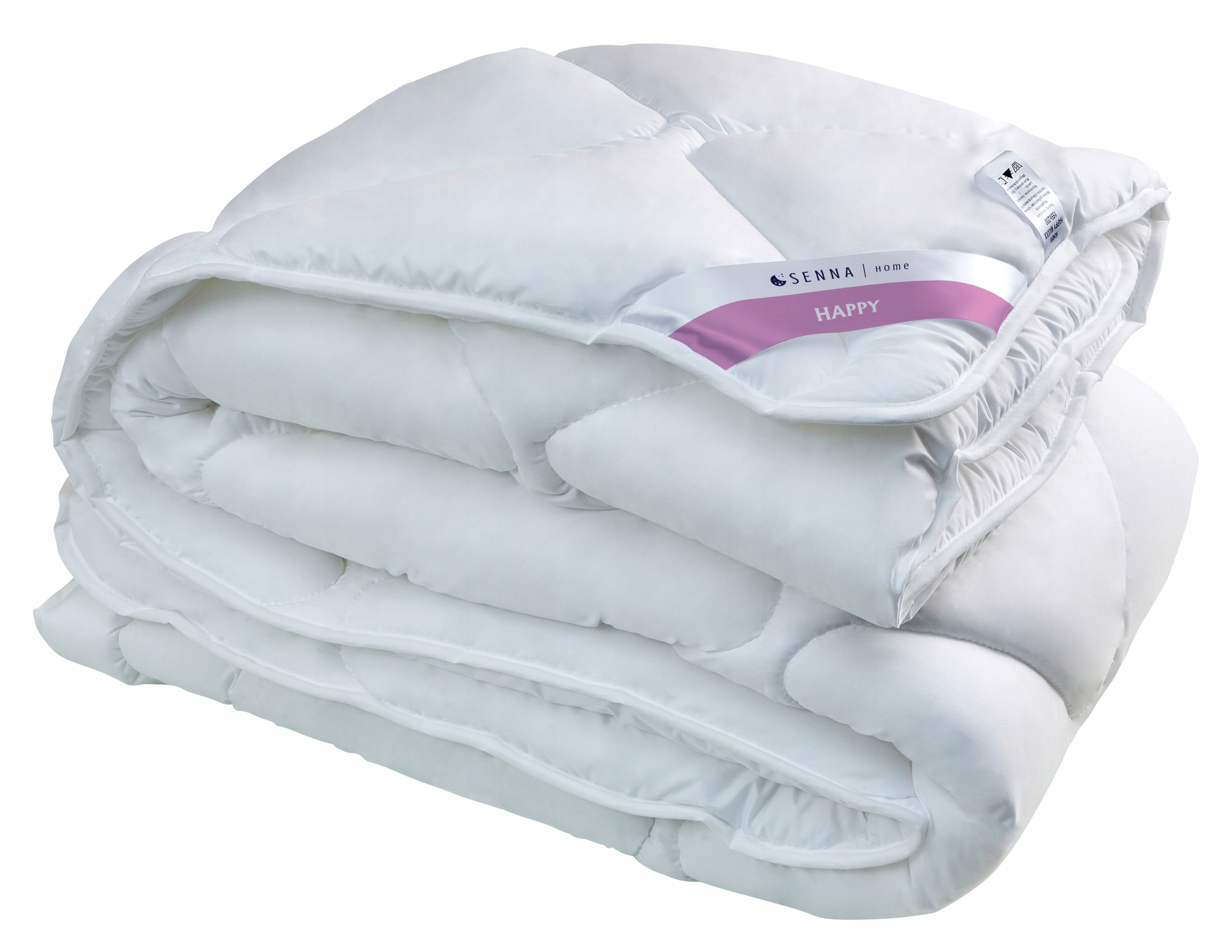 Antialergická přikrývka 200x220 Happy Maxx Duo bílá polyesterová mikrofáze