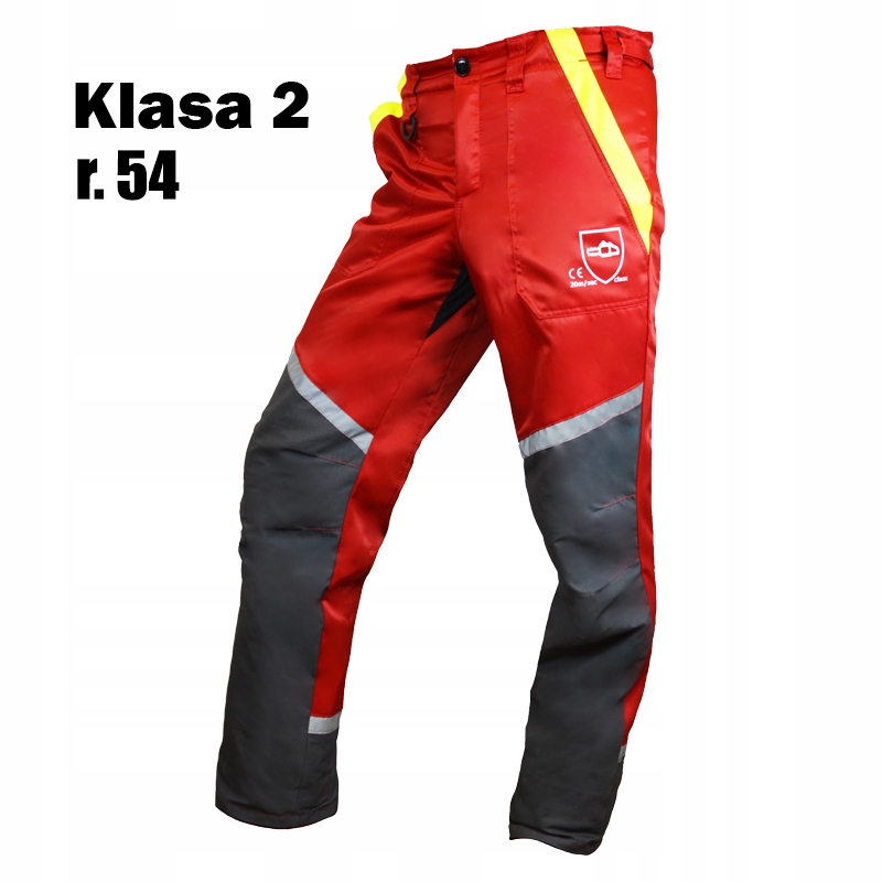Spodnie dla pilarza kl 2 do pasa Montana Roz 54