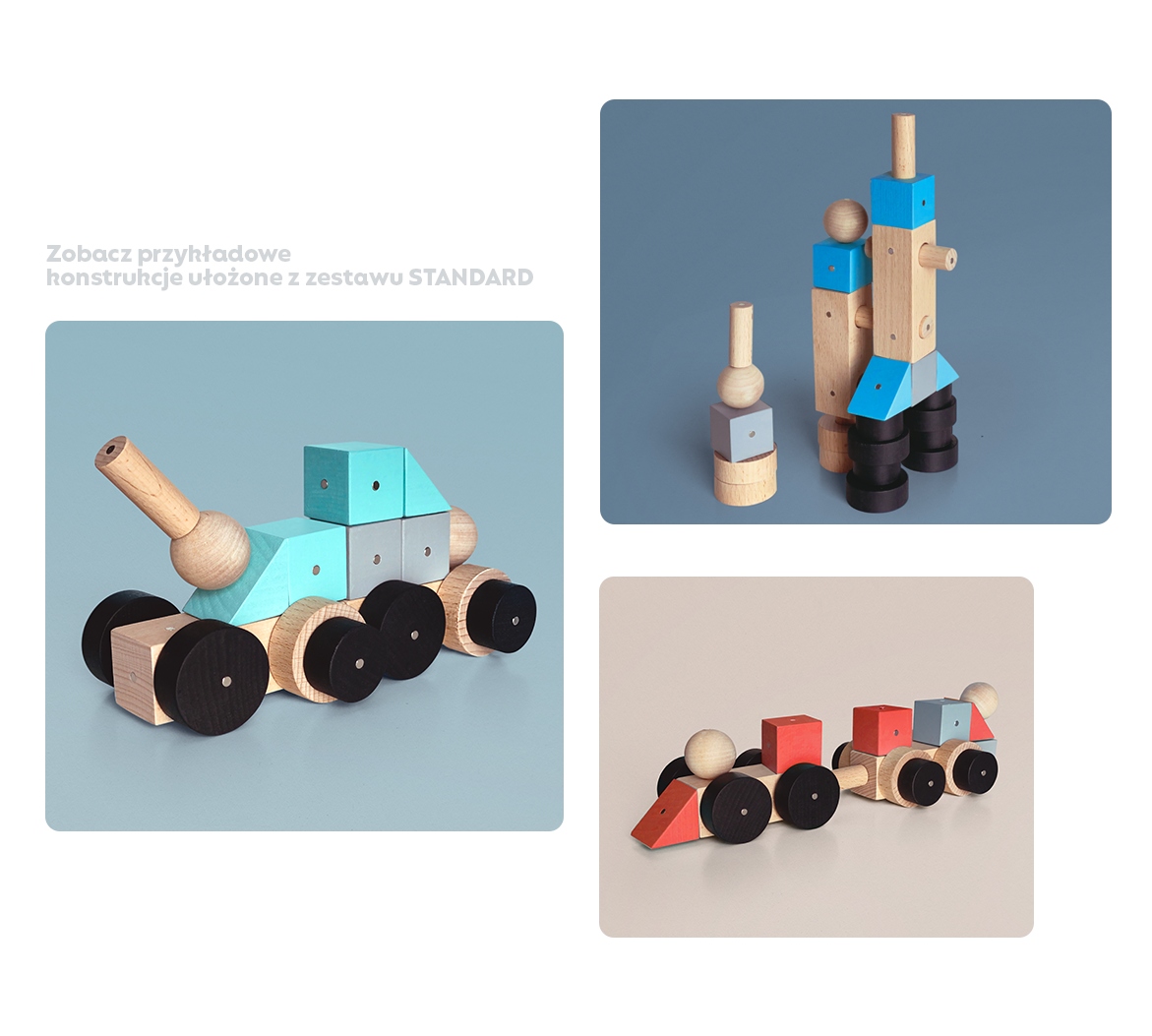 Деревянные сенсорные магнитные блоки + бесплатная Марка TimbaToy